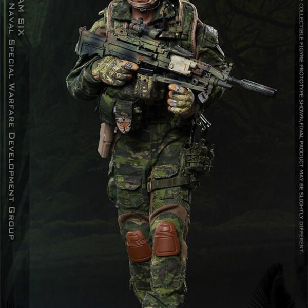 FS-73020 FLAGSET 1 / 6 US seals 6 team DEVGRU jungle dagger action figure