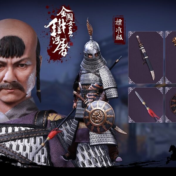 POP-DS001A POP TOYS  The Jurchen Jin Dynasty Iron Pagoda 1/6 Figure Standard Edition