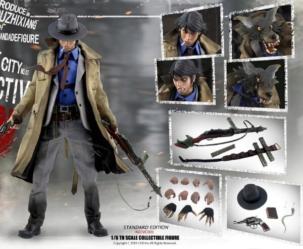 CM-VC001 COOMODEL X OUZHIXIANG 1/6 VICE CITY - THE DETECTIVE W (STANDARD EDITION)