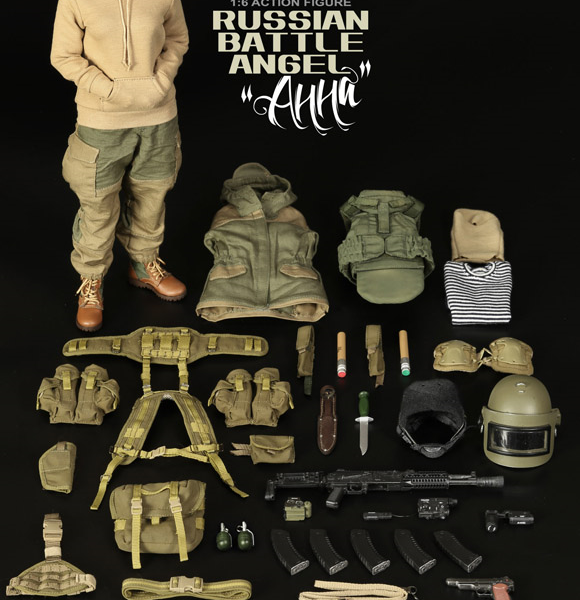M-082 SUPERMC TOYS X FacePoolFigure：1/6 Russian battle angel Анна