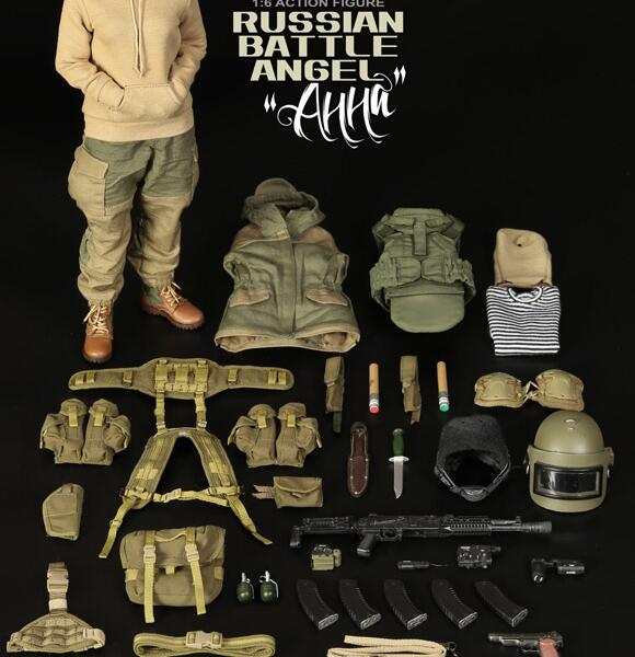 M-082 SUPERMC TOYS X FacePoolFigure：1/6 Russian battle angel Анна