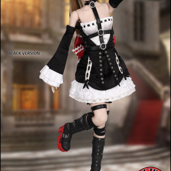 CT-018A Cat Toys 1/6 Black Lolita Maid Female Character Figure