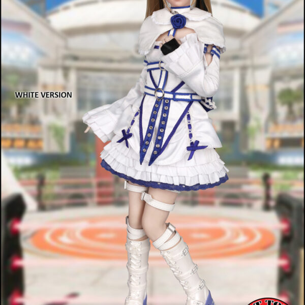 CT-018B Cat Toys 1/6 White Lolita Maid Female Character Figure