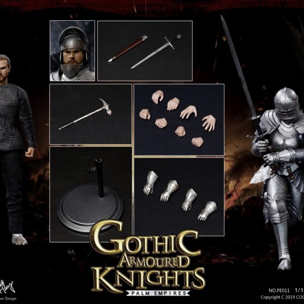CM-PE011 COO Model 1/12 Pocket Empires Gothic Armored Knight Figure