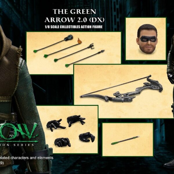 SA-8015A Star Ace1/8 "The Green Arrow" 2.0 Deluxe Version Figure