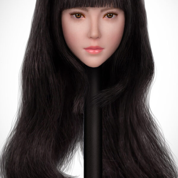 i8-H001A i8TOYS 1/6 Female Head with Double Ponytails
