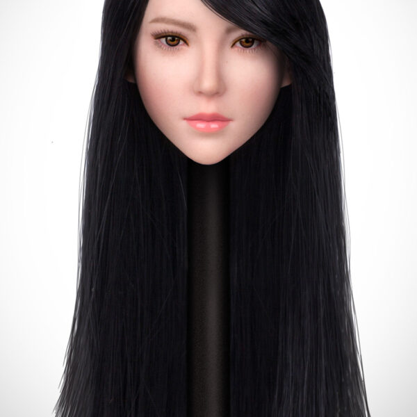 i8-H001D i8TOYS 1/6 Female Head with Long Hair