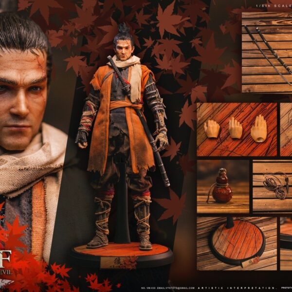 VM-030 Virtual VTS Toys The Wolf of Ashina Normal Edition 1/6 Boxed Action Figure