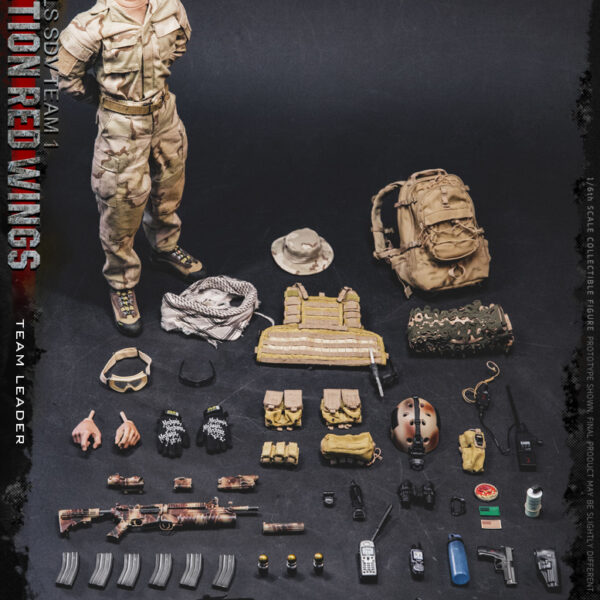 DAM-78069 DAM Toys 1/6 Operation Red Wings NAVY SEALS SDV TEAM 1 Team Leader Figure