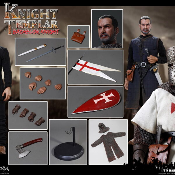 CM-SE056 COO Model BACHELOR OF KNIGHTS TEMPLAR 1/6 Figure