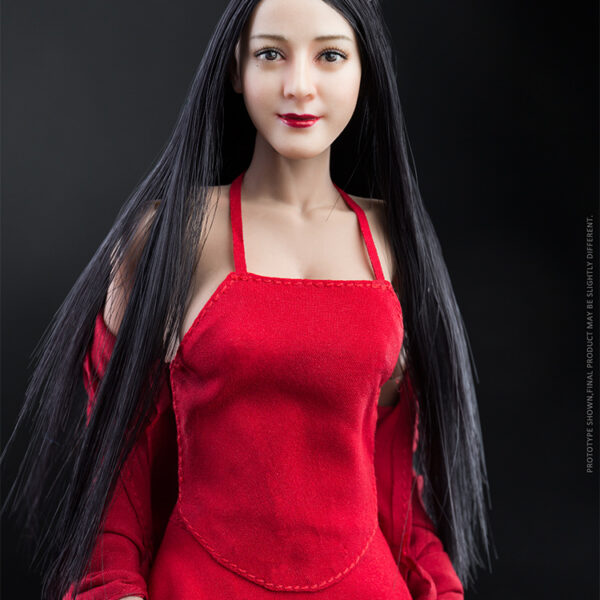 VCF-FX08A Very Cool Asian Antique Hairstyle Head Sculpture + 3.0 Female Body Set