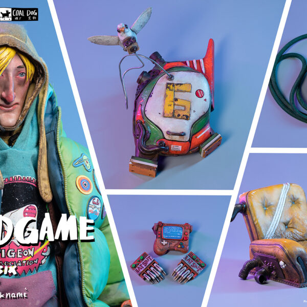 DAM-ZP003 DAM TOYS X Coal Dog New Collaboration MindGame Green Six of Team Gobi 1/6 Figure
