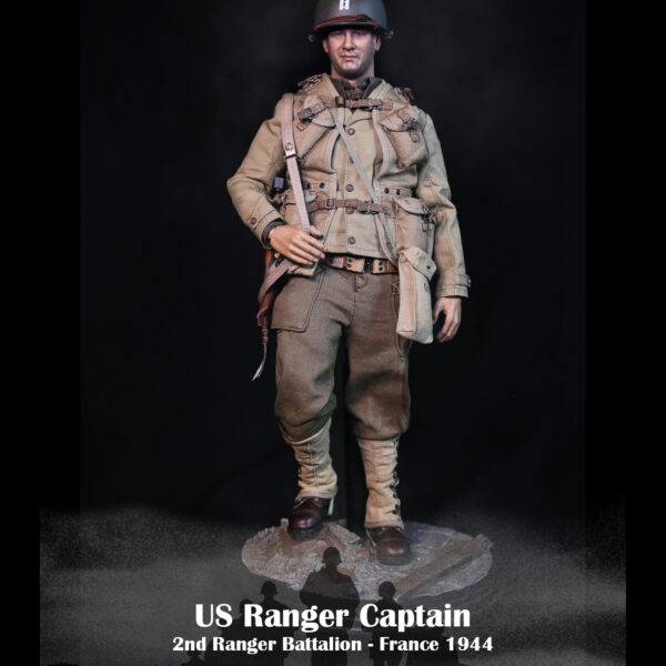 FP-001 Facepool figure 1/6 Action Figure - US Ranger Captain – France 1944