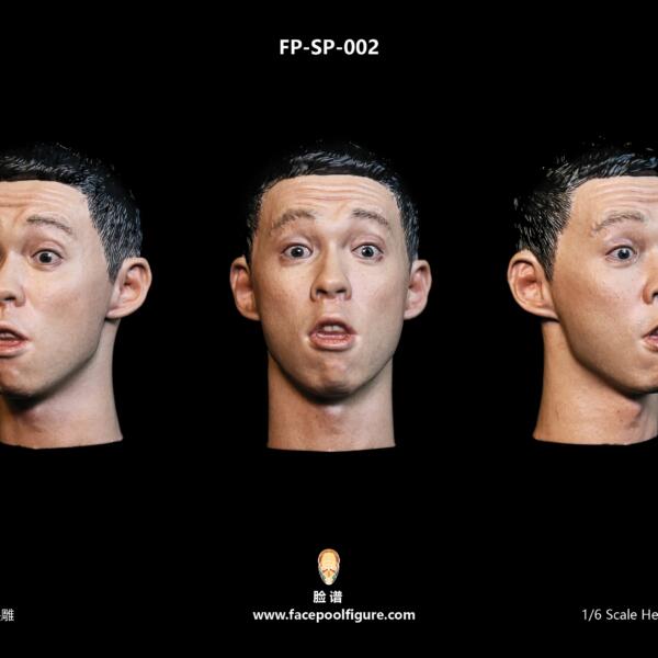 FP-SP-002 Facepool Figure 1/6 Asian Male Head Sculpt with Expression