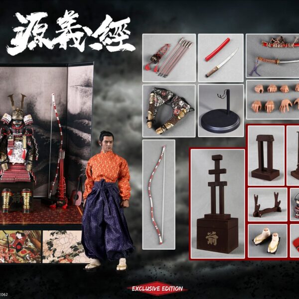 CM-SE062 COOMODEL 1/6 SERIES OF EMPIRES (DIECAST ALLOY) - MINAMOTO NO YOSHITSUNE  (EXCLUSIVE VERSION)