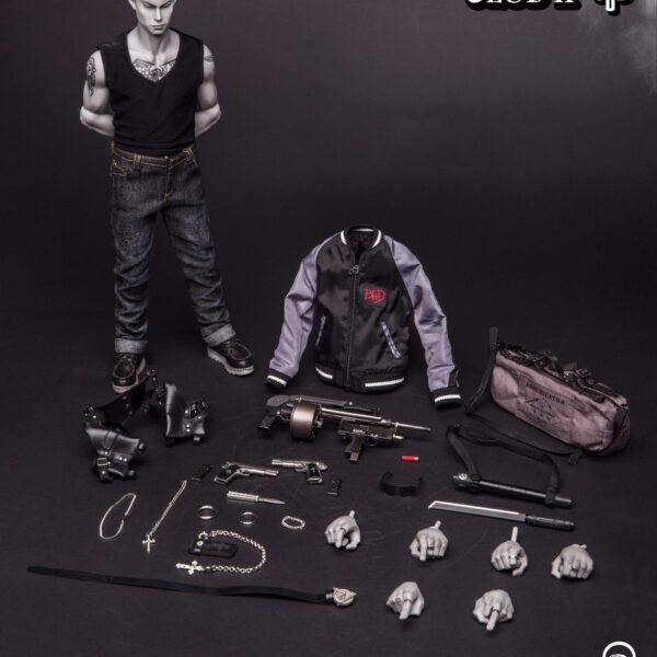 DAM-GK017S DAM TOYS Gangsters Kingdom 1/6 Van Ness Grey Special Edition