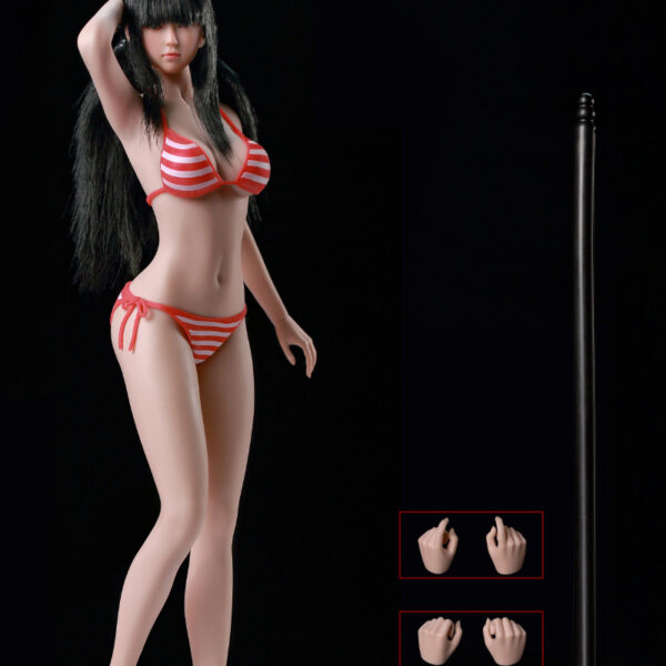 PLMB2019-S35 TBLeague Phicen 1:6 Girl Super-Flexible Seamless Medium Breast Suntan Body with Head