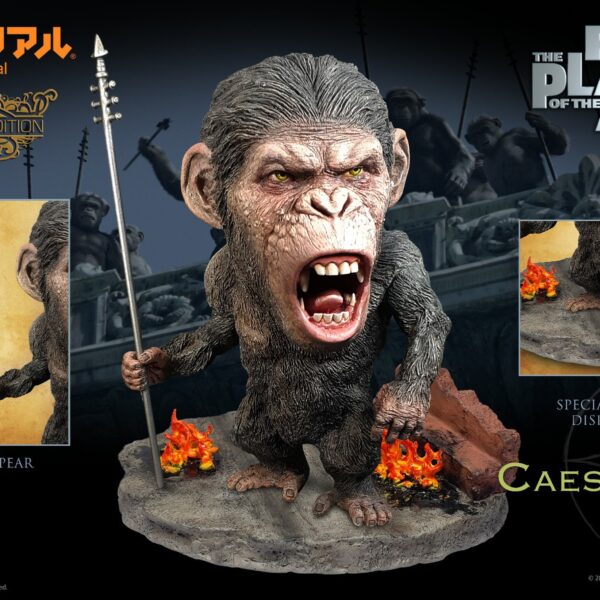 SA6028 Star Ace DF Caesar 2 (DX) 15cm Soft Vinyl Statue (Rise of The Planet of the Apes)