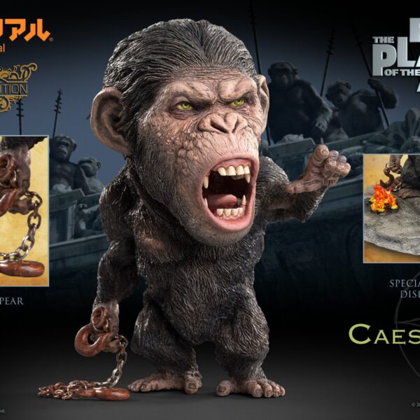 SA6026 Star Ace DF Caesar 1 (DX) 15cm Soft Vinyl Statue (Rise of The Planet of the Apes)