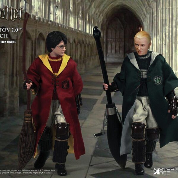 SA-0017A Star Ace Harry & Draco Malfoy 2.0 Quidditch Twin Pack 1:6 Figure