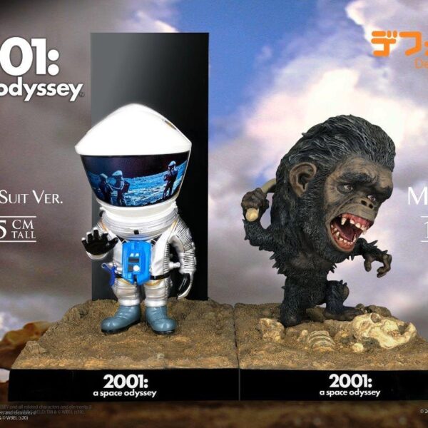 SA-6032 Star Ace 6" Astronaut Sliver Rescue & The Man-Ape Twin Pack