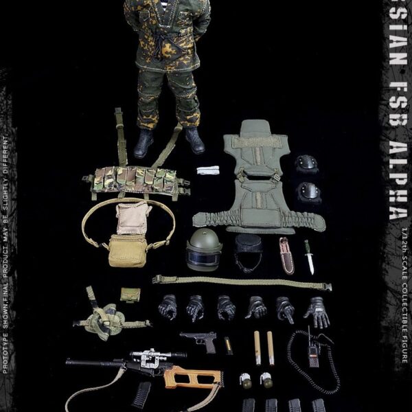 LW009 CrazyFigure 1/12 Russian Alpha Special Forces Sniper