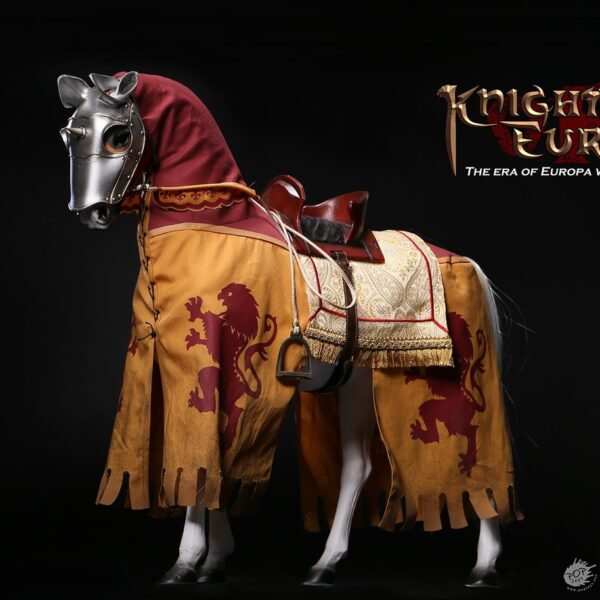 ALS006 POP Toys The Era of Europa War Silver Knight Armor Horse