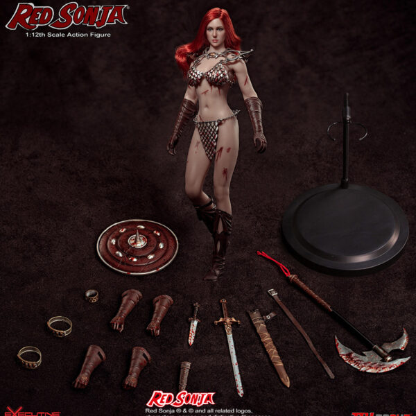 PL2020-163 TBLeague Phicen Red Sonja 1:12 Scale Figure