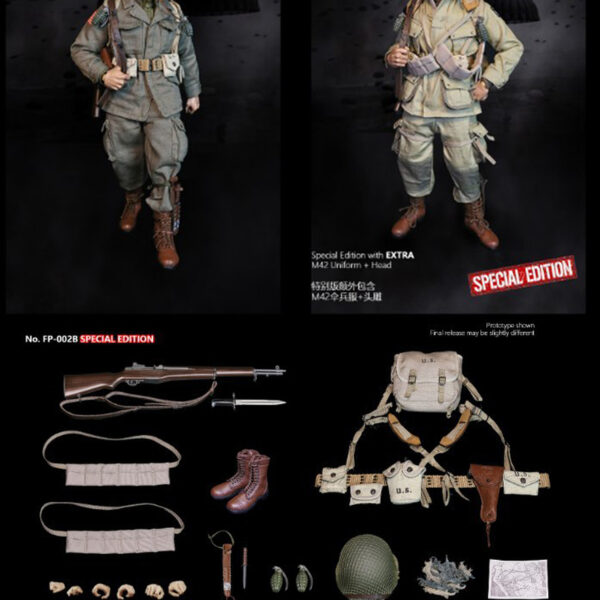 FP-002SE Facepoolfigure 1:6 US Paratrooper PlatoonLeader "Easy" Company Special