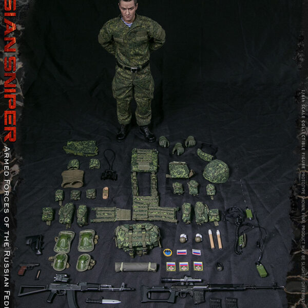 DAM78078 DAM Toys 1/6 Armed Forces of the Russian Federation Sniper Elite Edition