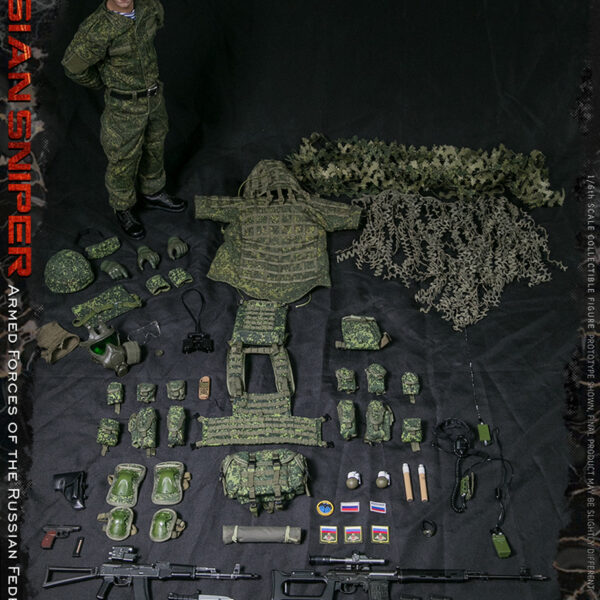 DAM78078S DAM Toys 1/6 Armed Forces of the Russian Federation Sniper Special Edition