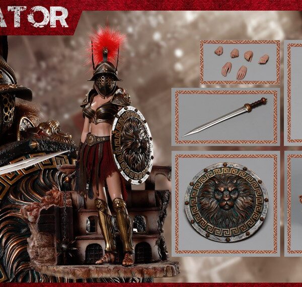 HH18015 HH model X HaoYu Toys 1/6 Imperial Legion-Imperial Female Warrior Red