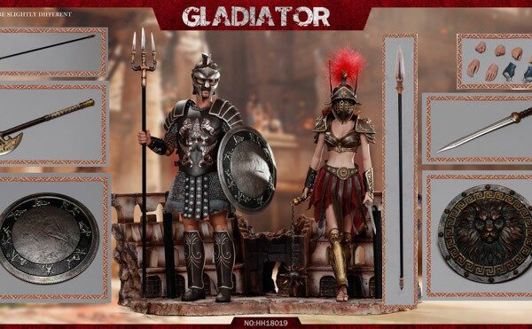 HH18019 HH model X HaoYu Toys 1/6 Empire Legion-Empire Gladiator,Imperial Female Warrior Set of Red