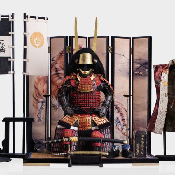 POP-EX029 POPTOYS 1/6 Ishida Mitsunari Red armor and accessories package