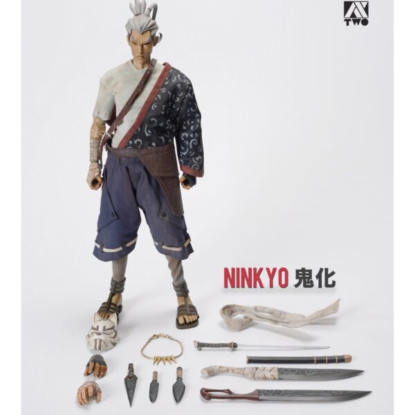 Damtoys X Ax2  Dam Toys 1/6 INU & SARU  12"  Ninkyo- Seiji (Oni-ka Ver)