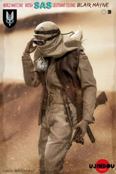 UD-9003 UJINDOU 1/6 WWII British SAS Lieutenant Colonel Paddy
