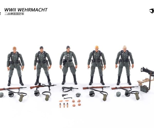 JT-0449 JoyToy 1/18 World War II Germany - Defence Force Five WWII Wehrmacht
