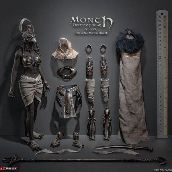 PL2020-169B TBLeague Phicen 1/6 "Month" Deity of War Silver Figure