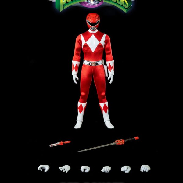 3Z0195 Threezero Mighty Morphin Power Rangers Red 1/6 Figure