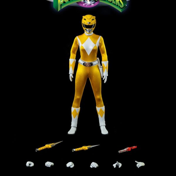 3Z0198 Threezero Mighty Morphin Power Rangers Yellow 1/6 Figure