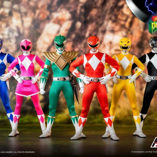 3Z0310 Threezero Mighty Morphin Power Rangers Core Six-Pack 1/6 Figure