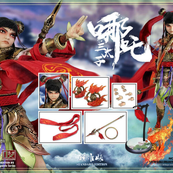 303-GF004 303 Toys 1/6 NEZHA THE THIRD PRINCE STANDARD VERSION Figure