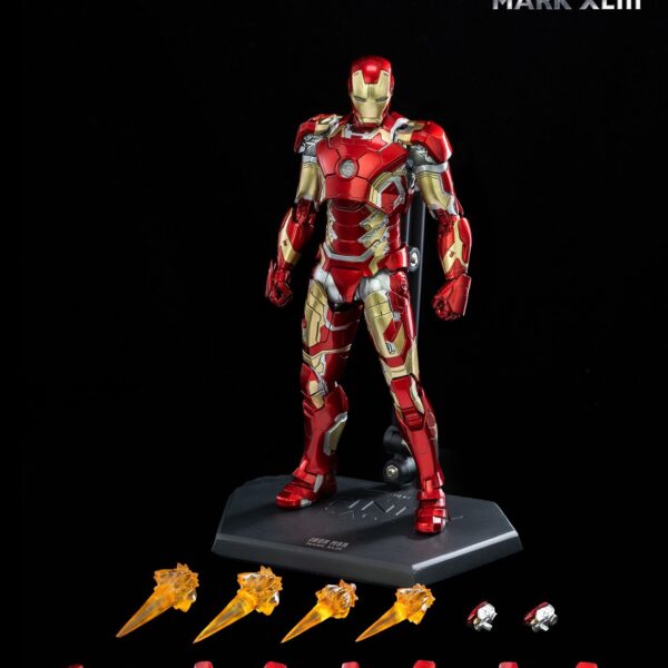 3Z0247 Threezero 1:12 Avengers: Infinity Saga DLX DieCast Iron Man Mark XLIII