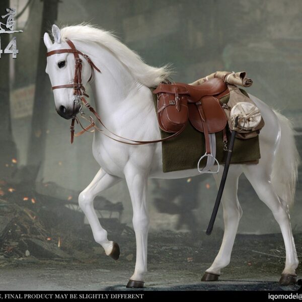 IQO-91008A IQO Model  1 / 6 WWII series warhorse(White)