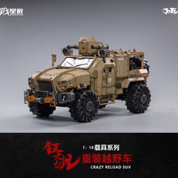 JT0692 JOYTOY 1:18 Crazy Reload SUV Car Military
