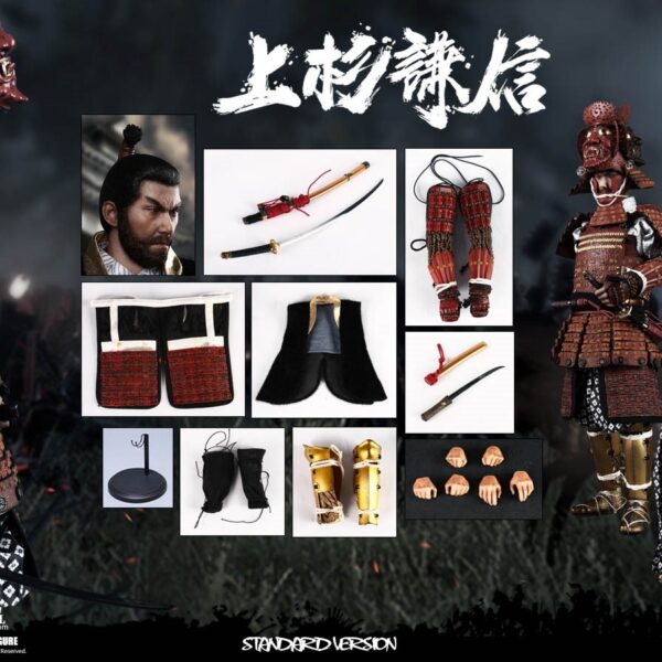 COO-SE088 COO Model 1/6 "UESUGI KENSHIN" THE GOD OF WAR STANDARD VERSION Figure