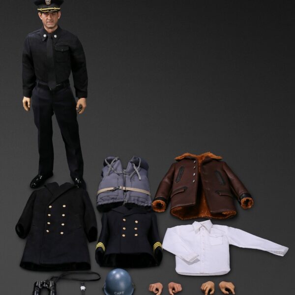 AL-100033 Alert Line 1:6 WWII U.S.NAVY Destroyer Commander Figure