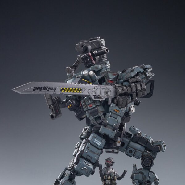 JT0128 JOYTOY 1/25 Grey Steel Bone Armor Model Solider Action Figure