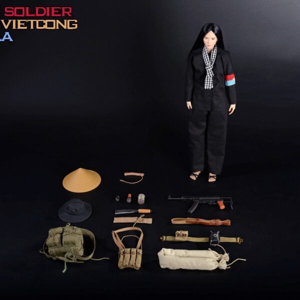 UD-9006 UJINDOU 1/6 FEMALE SOLDIER OF THE VIETCONG GUERILLA