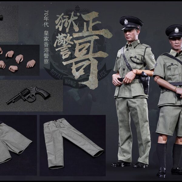 WM-SN003 Warrior Model 1/6 1970s Royal Hong Kong Police Prison Guard Zheng Sir